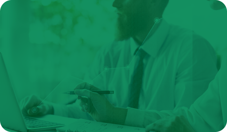 Professional managing assets